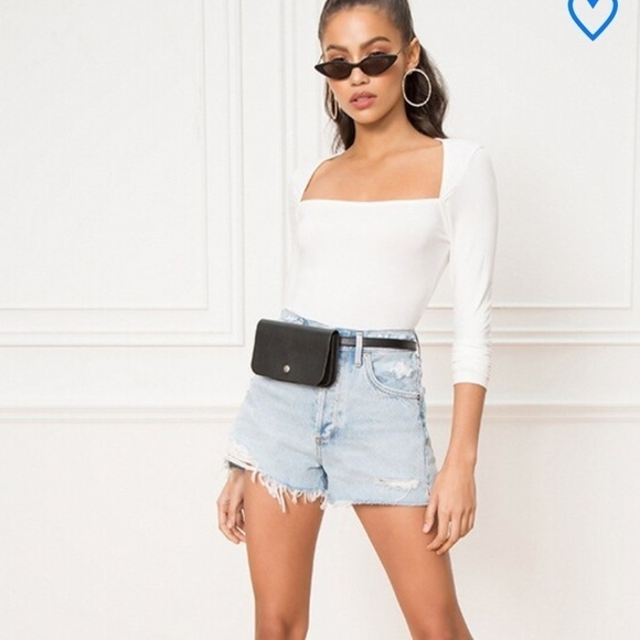 Superdown Square Neck Top​​​​​​​​​​ - Picture 2 of 4